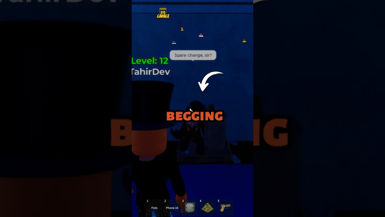 Helping out Homeless People #roblox #memes