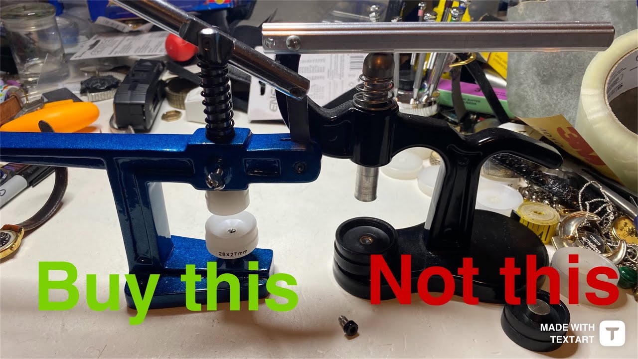 Best watch case back press to buy YouTube