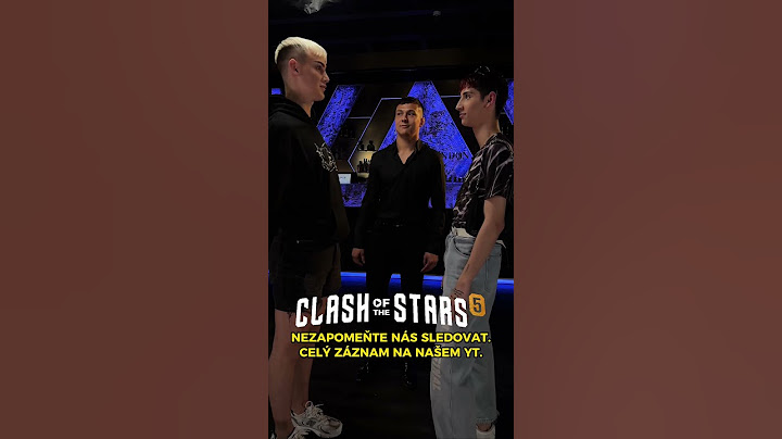 Tadeáš Kuběnka staredown na B4THECLASH. 😎 #clashofthestars