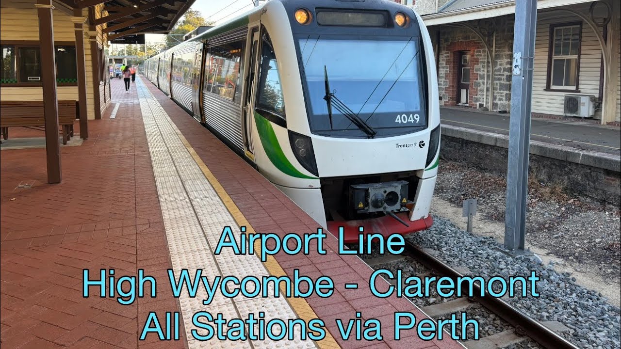 Journey: High Wycombe - Claremont All Stations via Perth (B Series)