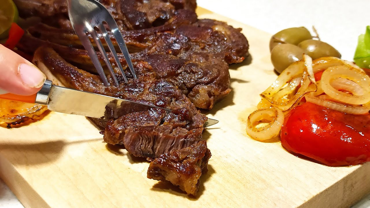 Lamb french cutlets Best steak recipe Easy Fast Steak Shorts YouTube
