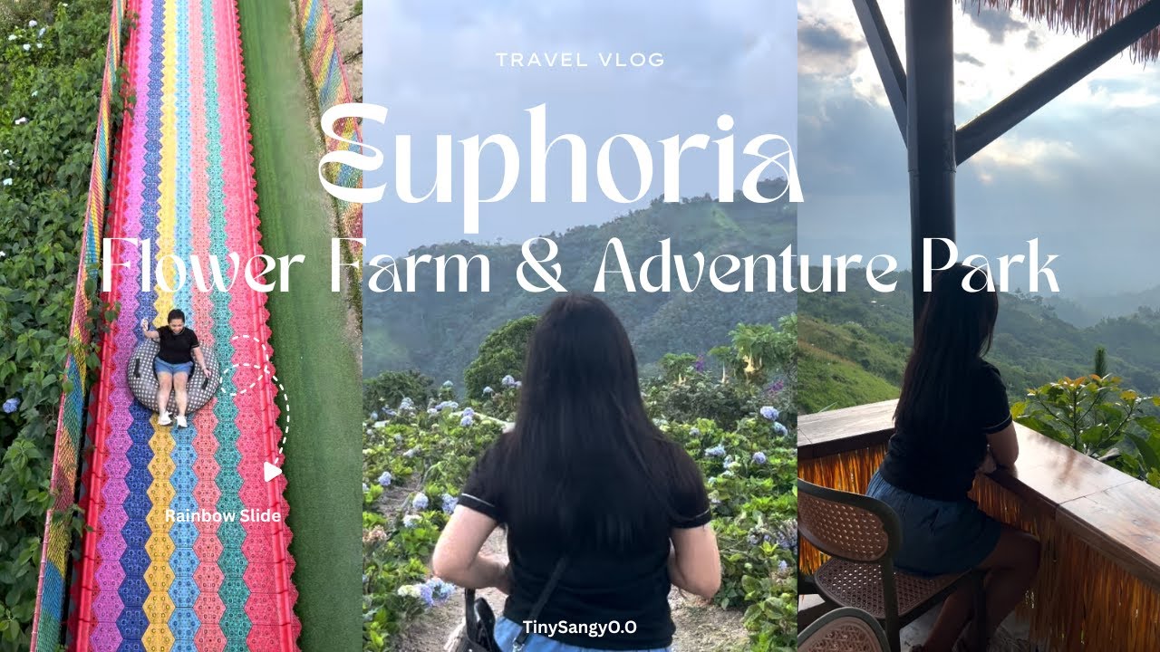 Travel Vlog || Trending in Tupi, South Cotabato—Euphoria Flower Farm & Adventure Park