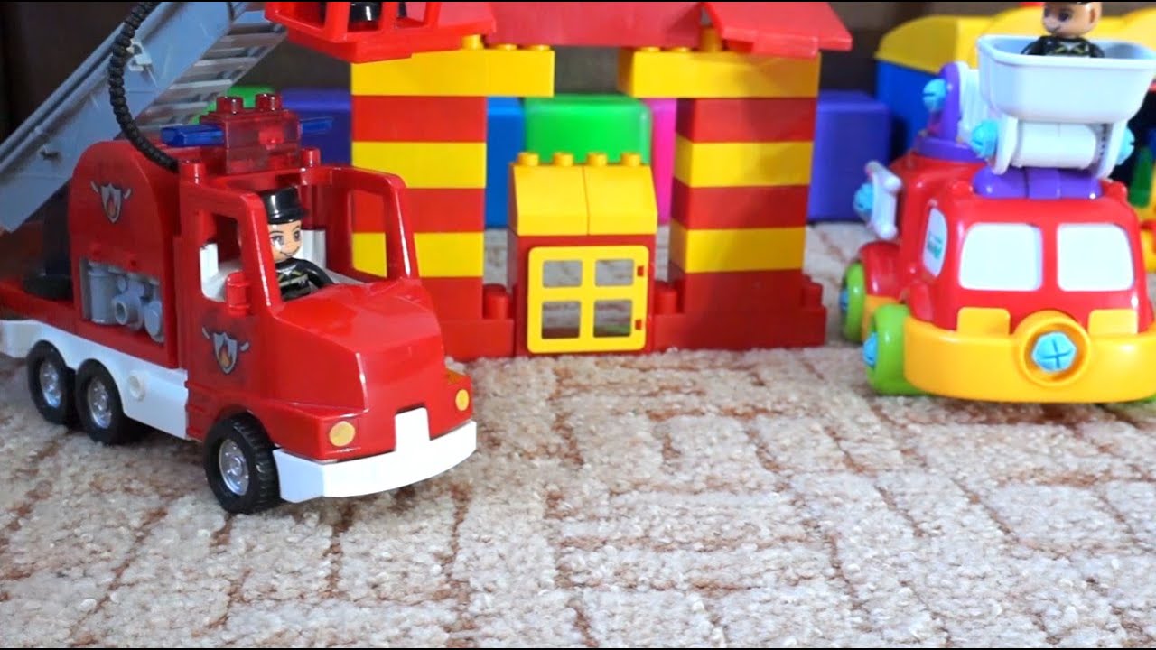 Детские пожарные машины игрушки