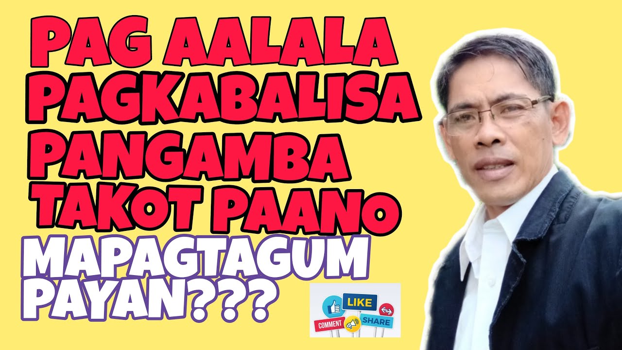 PAANO MAPAGTATAGUMPAYAN ANG PAG AALALA,PAGKABALISA,PANGAMBA TAKOT SA PUSO'T ISIPAN?JESUSLIVINGWAY tv