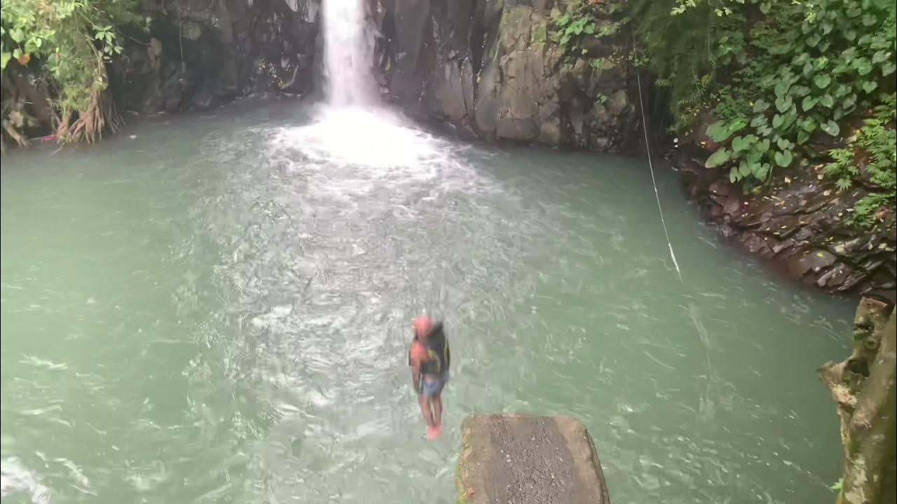 Водопады Бали И люди