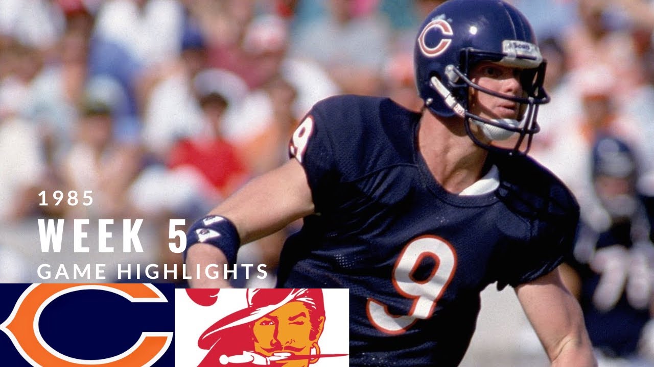 McMahon Repeats Turnabout on Buccaneers!  (Bears vs. Buccaneers 1985, Week 5)