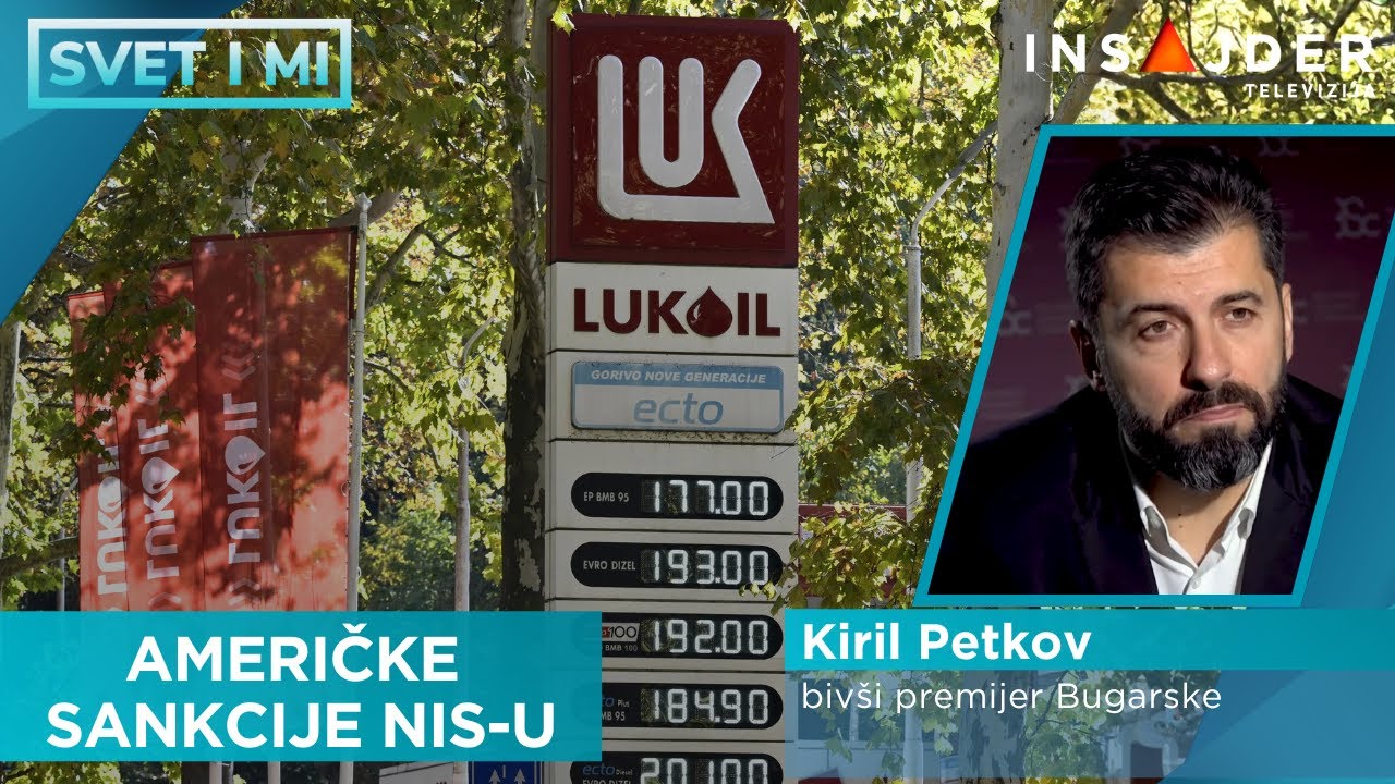 Bivši premijer Bugarske za Insajder o sankcijama NIS-u i Lukoilu; "šokiran" cenama goriva u Srbiji