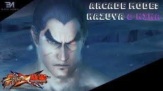 Download Lagu Street Fighter X Tekken | Arcade Mode - Kazuya \u0026 Nina MP3