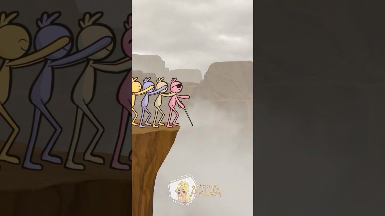 Some People Don't Want To Be Saved Part 3( Original Animation meme)#shorts #fyp  #memes #motivation