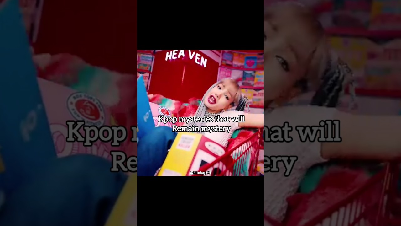 kpop mysteries that will remain mystery