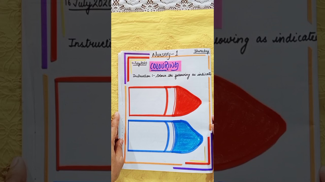 Coloring Activity for kids - YouTube