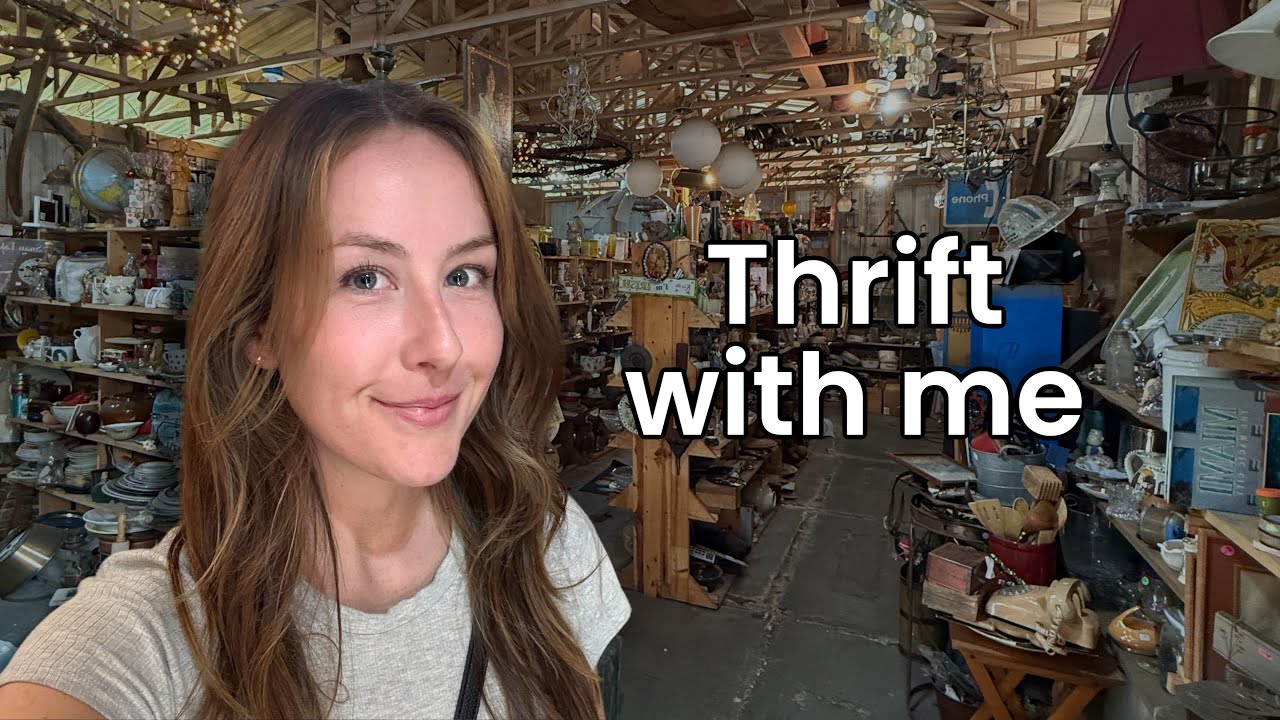 HUGE Last Minute Thrift Haul in a Barn Full of Treasures