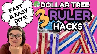 Athlete Statistics 3 Creative Dollar Tree Ruler DIYs You Need to Try!