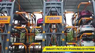 The Ultimate Urban Hub: Smart Rotary Parking Meets Dual-Speed EV Charging!