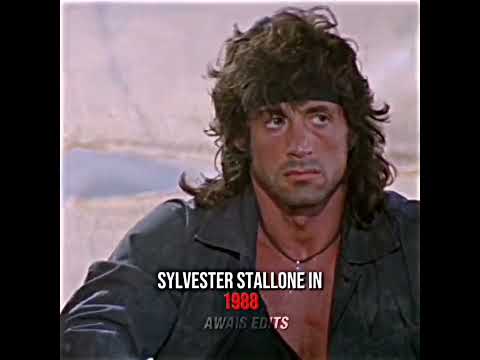 sly stallone in 2022 vs sly stallone in 1988 🔥
