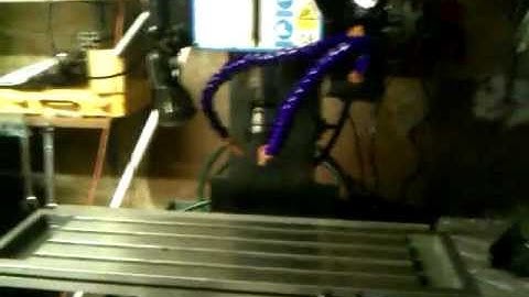 First 3 axis movements on Chester Super Lux cnc conversion.