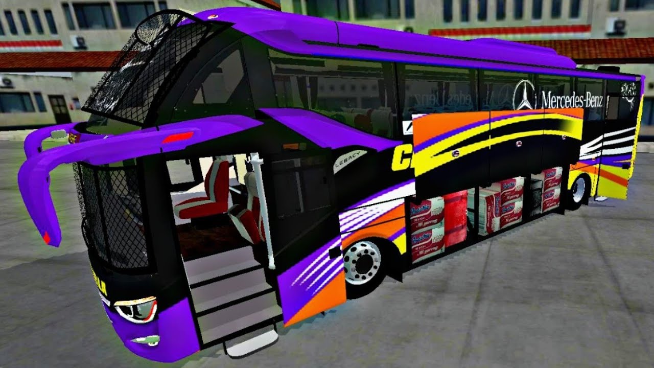 TOP 3 MOD BUSSID FULL ANIM TERBARU FULL STROBO&LED||MOD BUSSID TERBARU