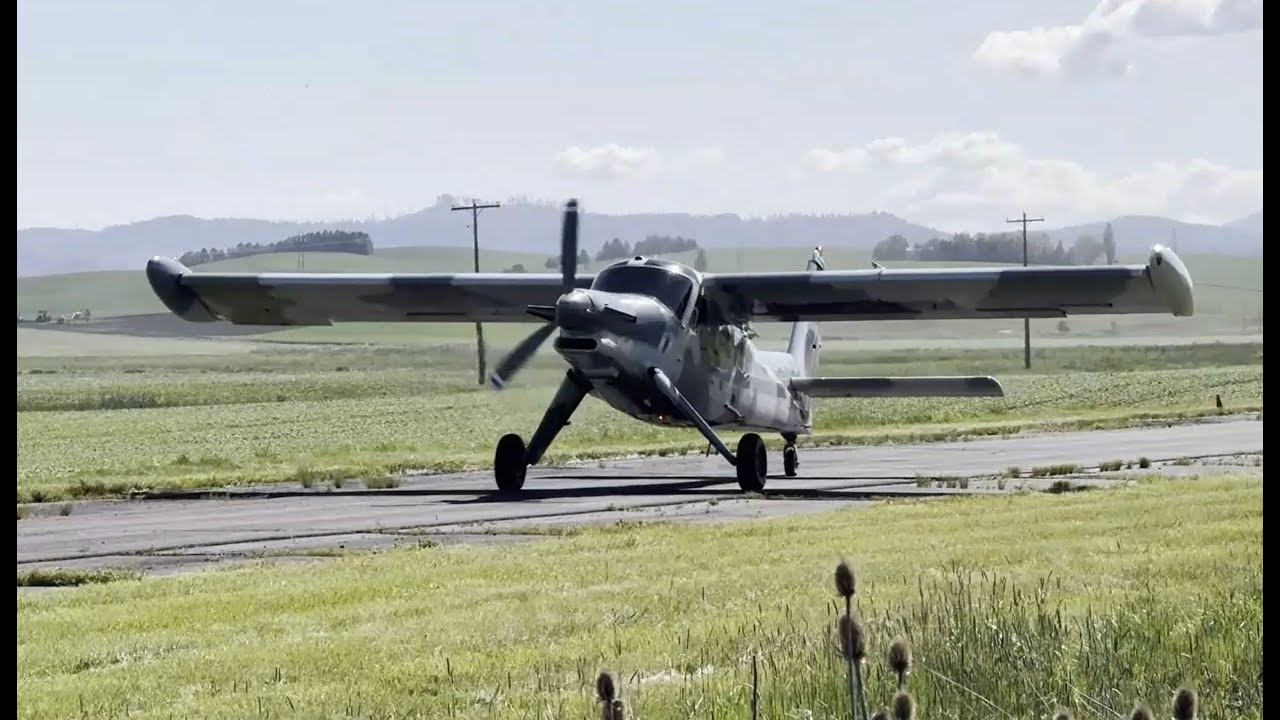 Last Flying Helio Stallion Visits Cascade Aircraft Conversions, LLC