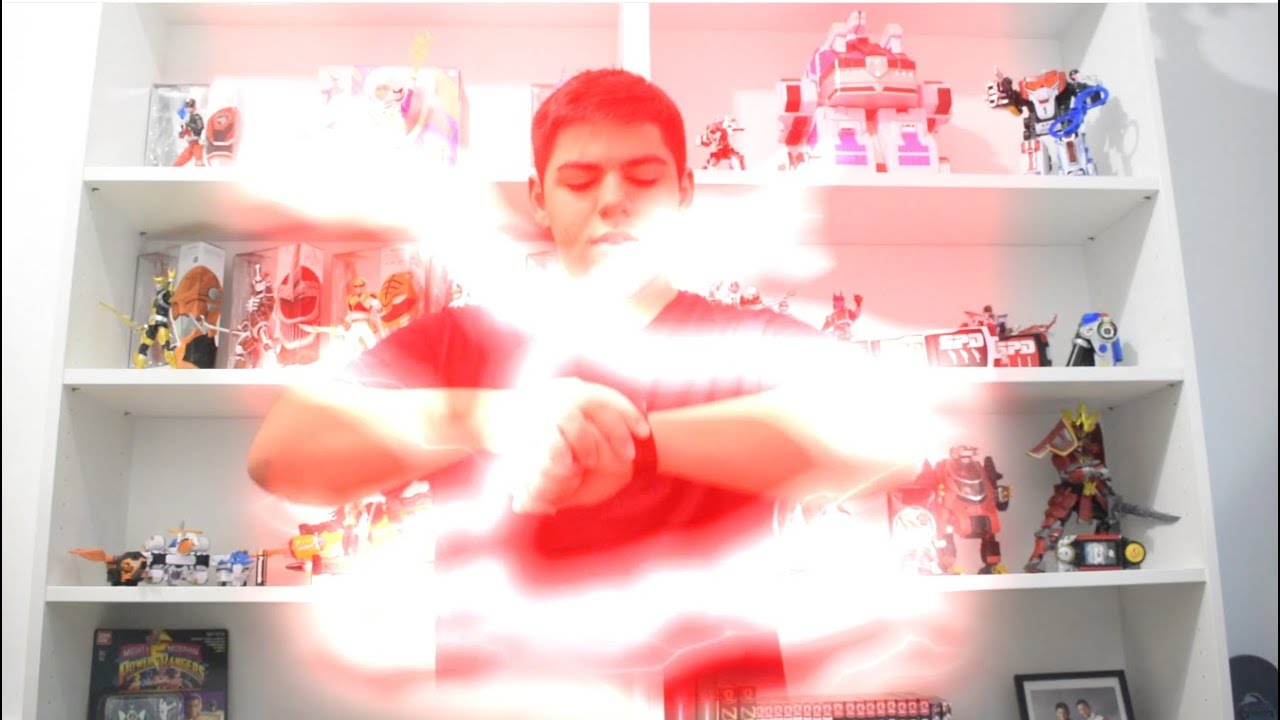 Power Rangers Panasonic Contest Winner - HurricaneGold - YouTube