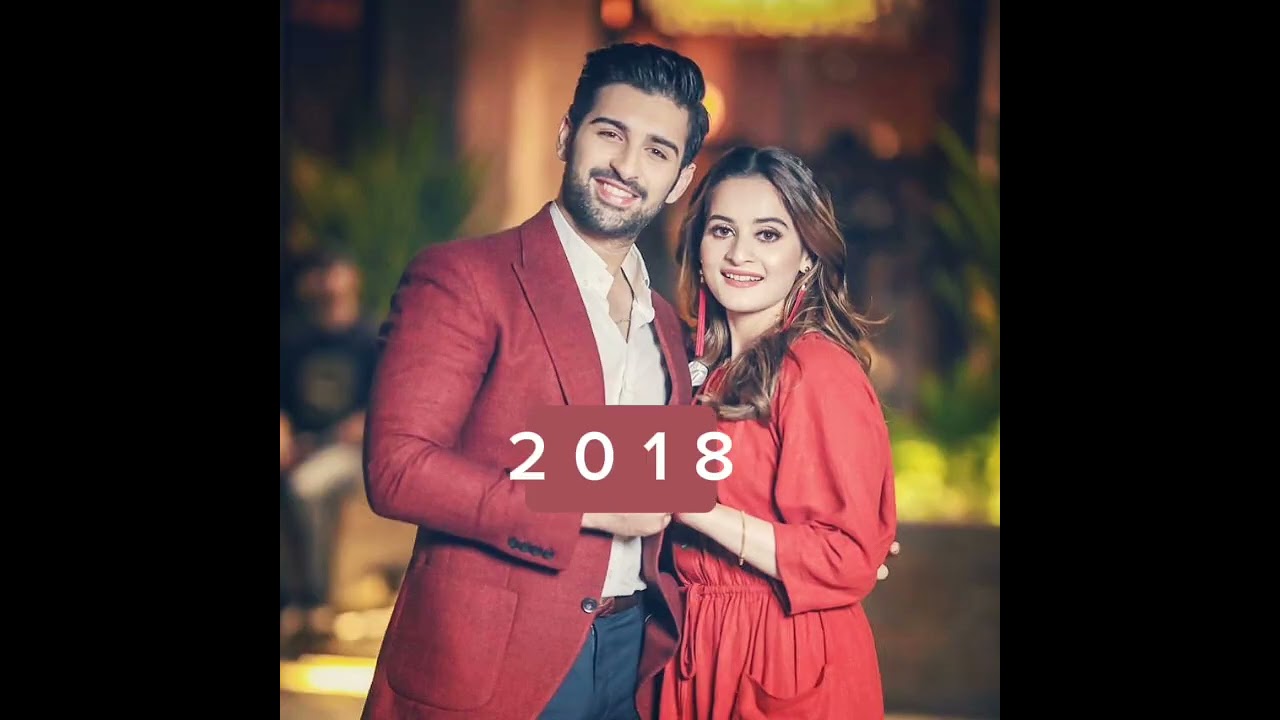 Muneeb Butt & Aiman Khan last 10 years 