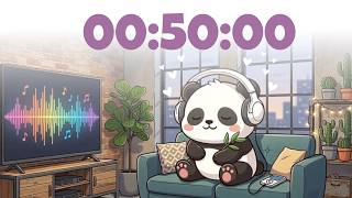 50 Minute Panda Timer ⏱ | Study Timer for Classroom Focus screenshot 4