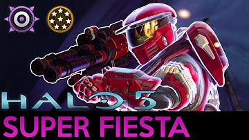 Halo 5: Guardians - 36-5 Super Fiesta Gameplay w/ Running Riot + Killtastrophe