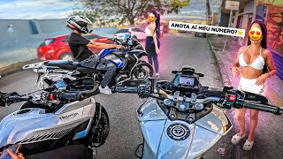 PEGANDO O NÚMERO DAS NOVINHA NO ROLÊ DE TRACER E TIGER SPORT 😈🔥