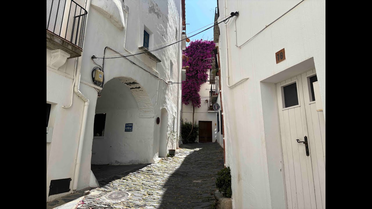 Cadaquès,  Georges en route