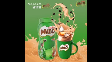 "Milo" Social media ad as portfolio ||Motion Graphics.