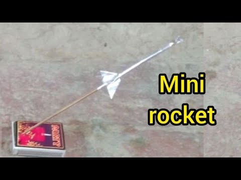 How to make a Aluminium Mini Rocket | Matchbox Rocket Launching Kit