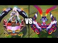 Legendary PsyOps Sona vs Ultimate DJ Sona Skins Comparison (League of Legends)