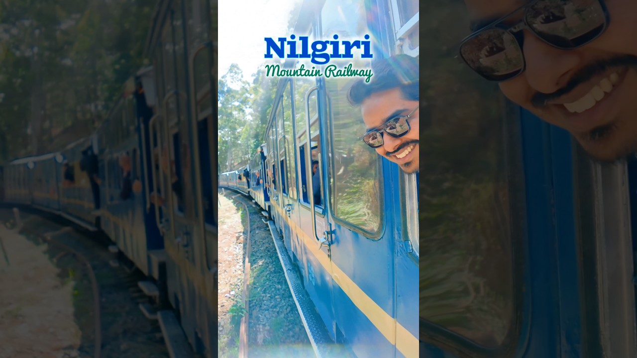 🚂 Nilgiri Mountain Railway | Toy Train Journey in Ooty 🌿 