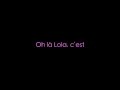 Lola - Superbus - Paroles