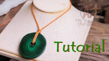 How to make macrame necklace with stone,Macrame