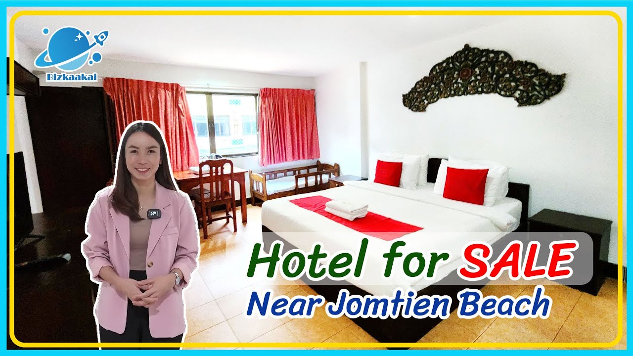 Hotel for Sale Near Jomtien Beach, Pattaya🏖️