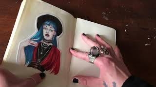 Sketchbook Show and Tell 19 @TheGothicAlice