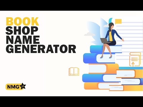 Book Shop Name Ideas ‐ BookStore Name Generator - YouTube