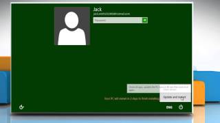 Fix the issue when you are unable to sign into Windows® 8 with your Microsoft® account