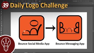 Making a Messaging App Logo #DailyLogoChallenge | Vector Speed Art ~ Sipla Design screenshot 4