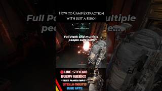 How to Camp Metro Lobby Extraction With a Fero 1 #trending #viral #arcraidersgame #extractionshooter