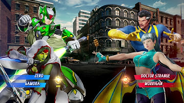 MARVEL VS. CAPCOM: INFINITE - Gamora & Zero VS Doctor Strange & Morrigan