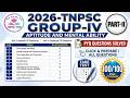 TNPSC Group 4 2026 - 100  Maths Questions Test #02 | முழுமையான விளக்கம் |#group4maths