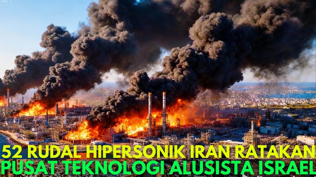 Pusat Teknoligi Alusista Canggih Israel Diratakan Rudal Hipersonik Iran Netanyahu Rugi Besar