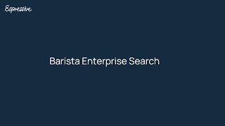 Barista Enterprise Search screenshot 4