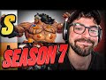 SAMITO&#39;S HERO TIER LIST FOR SEASON 7! (Overwatch 2)