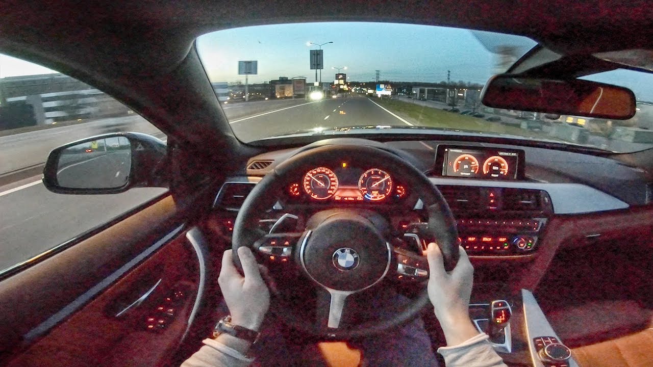 BMW 4 Series Gran Coupe 2018 440i M Sport | DRIVING AT SUNSET | by ...