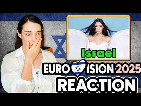 🇮🇱 Eurovision 2025:  REACTION to the ISRAEL song. 😢 Yuval Raphael - New Day Will Rise! 🎵