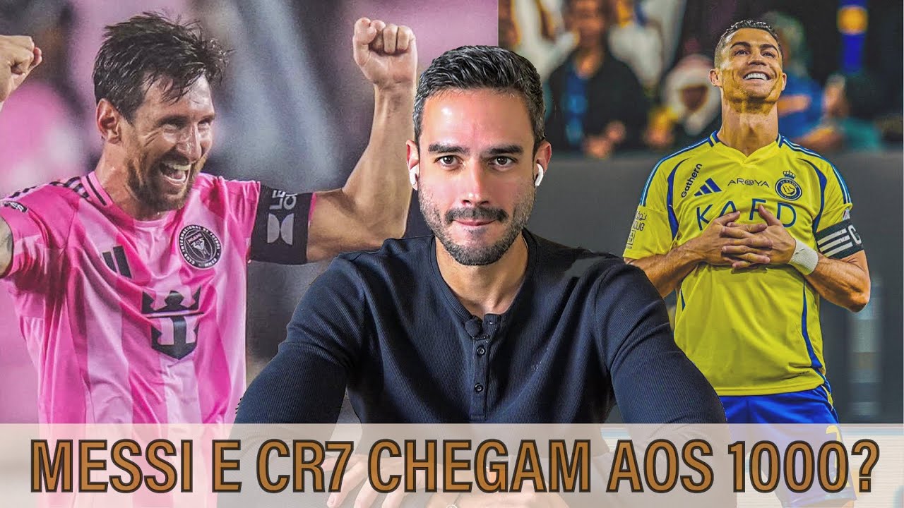 Messi, Cristiano, a busca pelos mil gols e o amor ao futebol 