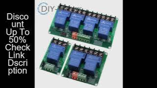 1/2/4 channel relay module 30A with optocoupler isolation 5V 12V 24V supports high and low Triger tr