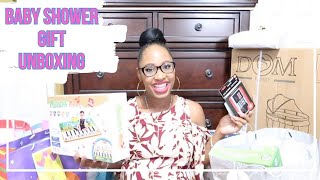 BABY SHOWER GIFT HAUL | UNBOX AND OPEN BABY SHOWER GIFTS WITH ME | GENDER SURPRISE BIRTH